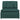 Modul central canapea modulară cu perne, verde închis, 100 cm