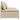 Modul central canapea modulară cu perne, crem, 100 cm