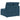 Modul central canapea modulară cu perne, albastru, 100 cm