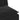 Modul central de canapea modulară cu perne, negru, 100 cm