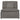 Modul central canapea modulară cu perne, gri deschis, 100 cm