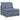 Modul central canapea modulară cu perne, albastru, 100 cm