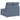 Modul central canapea modulară cu perne, albastru, 100 cm