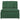 Modul central canapea modulară cu perne, verde închis, 100 cm