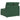 Modul central canapea modulară cu perne, verde închis, 100 cm