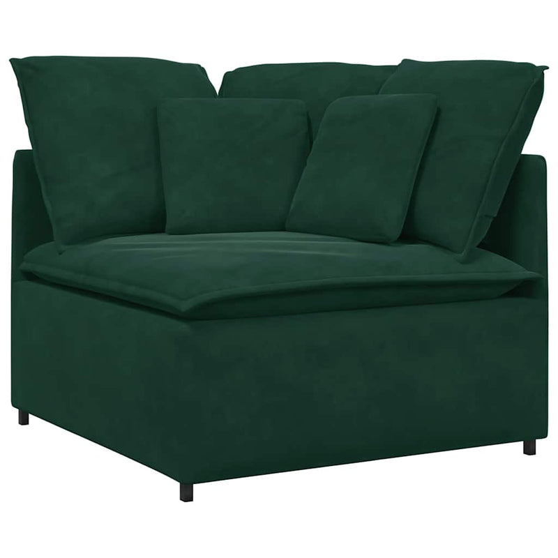 Modul modular de colț pentru canapea cu perne 100 cm