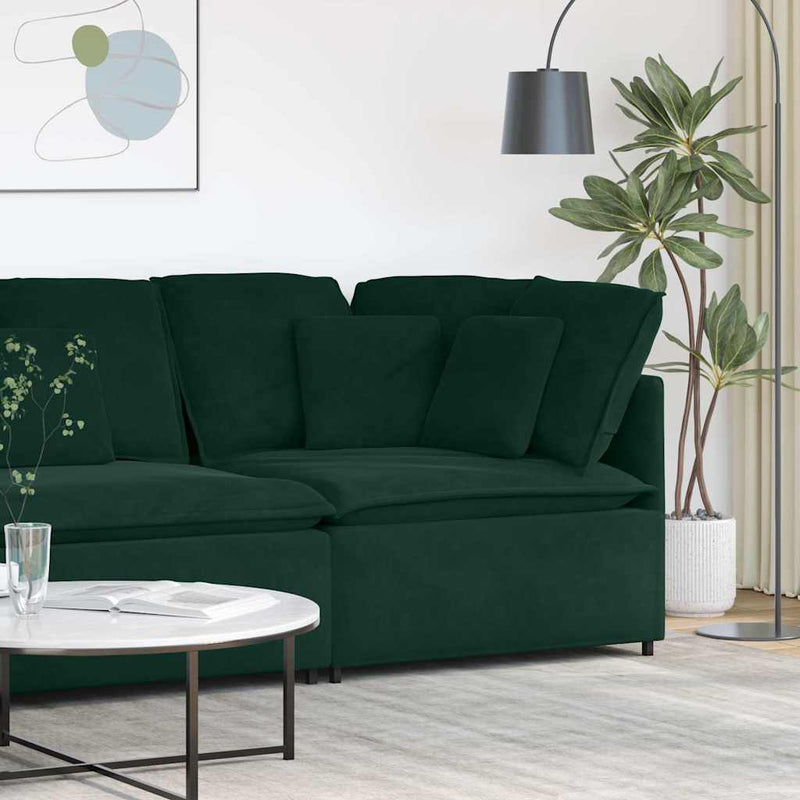 Modul modular de colț pentru canapea cu perne 100 cm
