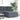 Modul modular taburet canapea gri închis 100x100x48 cm
