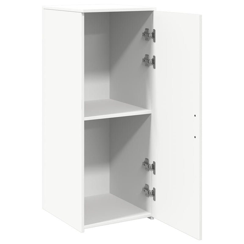 Dulap de depozitare alb 40x45x103,5 cm, lemn stratificat