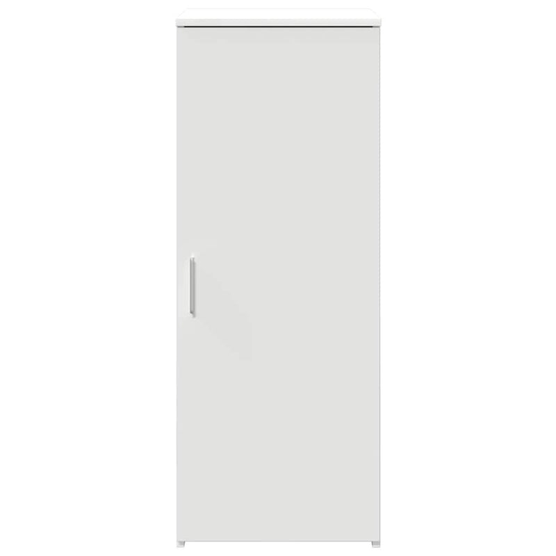 Dulap de depozitare alb 40x45x103,5 cm, lemn stratificat