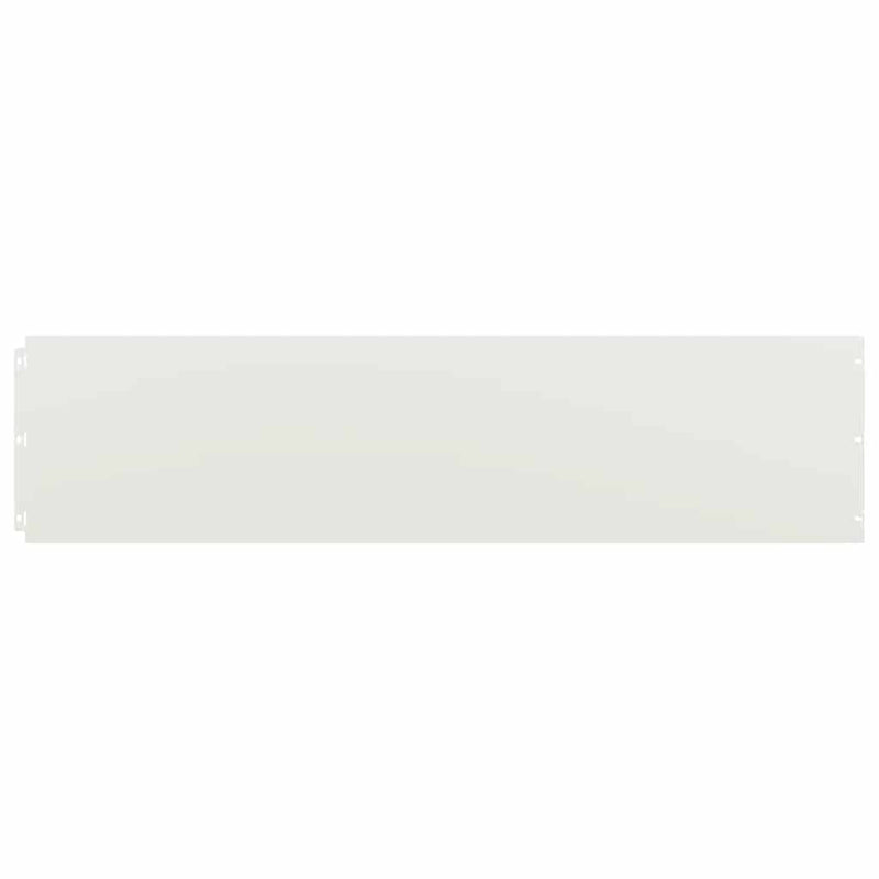 Margine pentru gazon 20 buc. 25 x 103 cm Oțel Alb