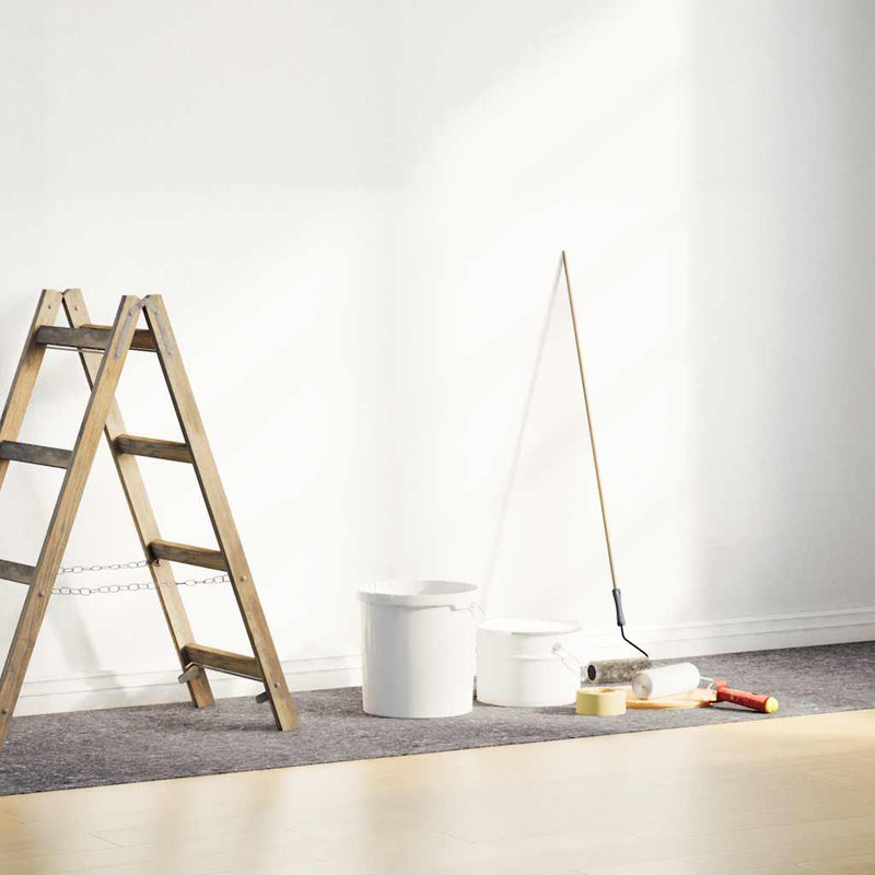 Lâne antiderapante pentru vopsitori 2 buc 10 m 280 g/m² Gri