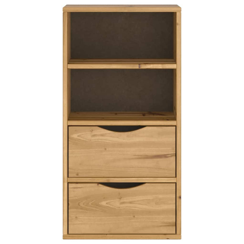 Dulap lateral cu sertare „ODDA” 40x24x79 cm lemn masiv de pin