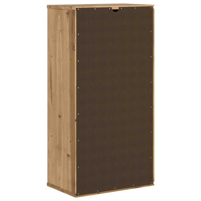 Dulap lateral „ODDA” 40x24x79 cm din lemn masiv de pin