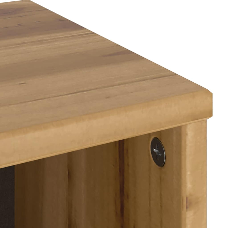 Dulap lateral „ODDA” 40x24x79 cm din lemn masiv de pin