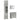 Set mobilier de baie, 3 piese, gri beton, lemn compozit