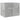 Set mobilier de baie, 4 piese, gri beton, lemn compozit