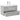 Set mobilier de baie, 2 piese, gri beton, lemn compozit