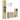Set mobilier de baie, 4 piese, stejar sonoma, lemn prelucrat