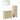 Set mobilier de baie, 3 piese, stejar sonoma, lemn prelucrat