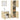 Set mobilier de baie, 3 piese, stejar sonoma, lemn prelucrat