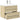 Set mobilier de baie, 2 piese, stejar sonoma, lemn prelucrat