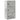 Bibliotecă, gri beton, 40x24x77 cm, lemn prelucrat