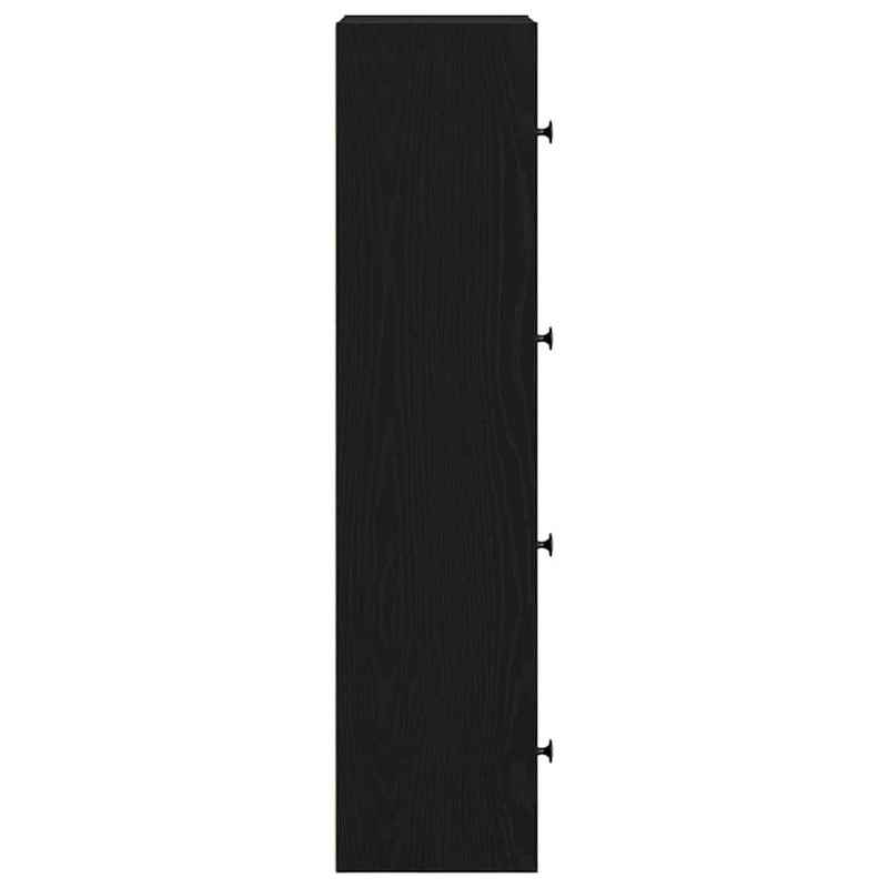 Bibliotecă Stejar negru 40x24x102 cm Lemn prelucrat