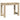 Birou, stejar sonoma,100x45x75 cm, lemn prelucrat