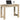 Birou, stejar sonoma,100x45x75 cm, lemn prelucrat