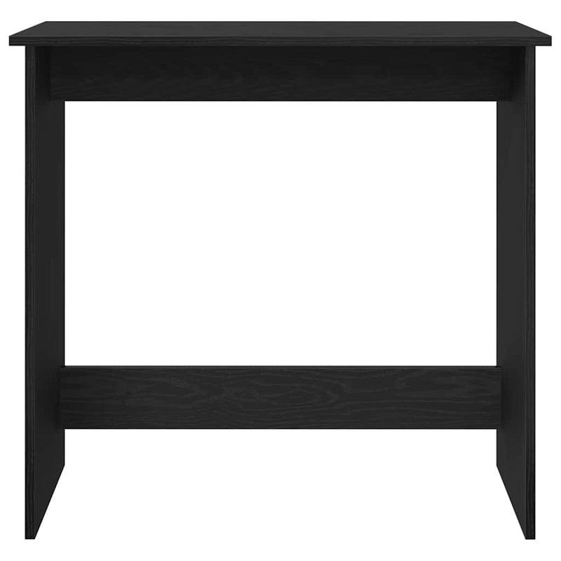 Birou, negru, 80 x 40 x 75 cm, PAL
