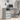 Birou, gri beton, 102x50x75 cm, lemn compozit