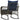 Scaun balansoar de grădină cu perne, gri, poliratan