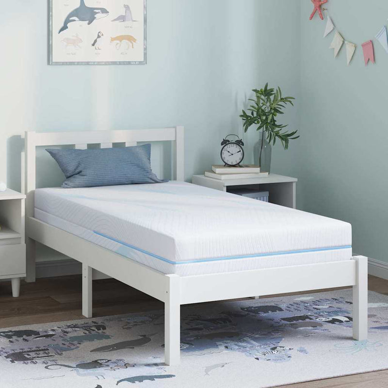 Saltea Mediu ferm 80 x 160 cm Alb