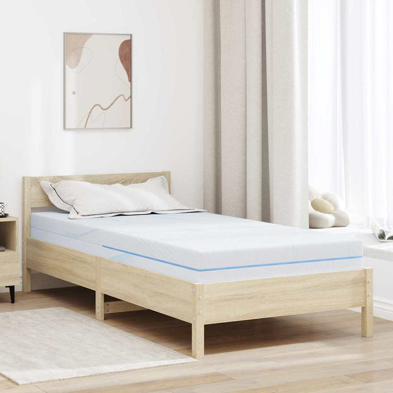 Saltea Mediu ferm 90 x 190 cm Alb