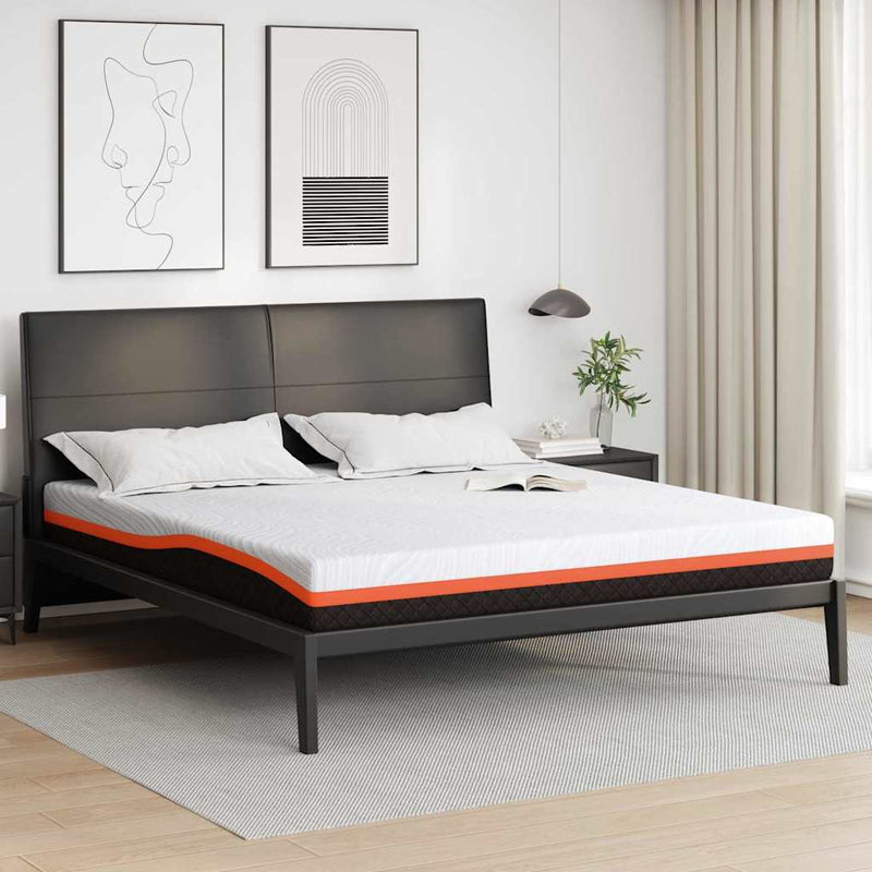 Saltea Alb și negru 180 x 200 cm Material Jacquard