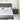 Topper din nucă de cocos Alb 200 x 200 cm Material Jacquard