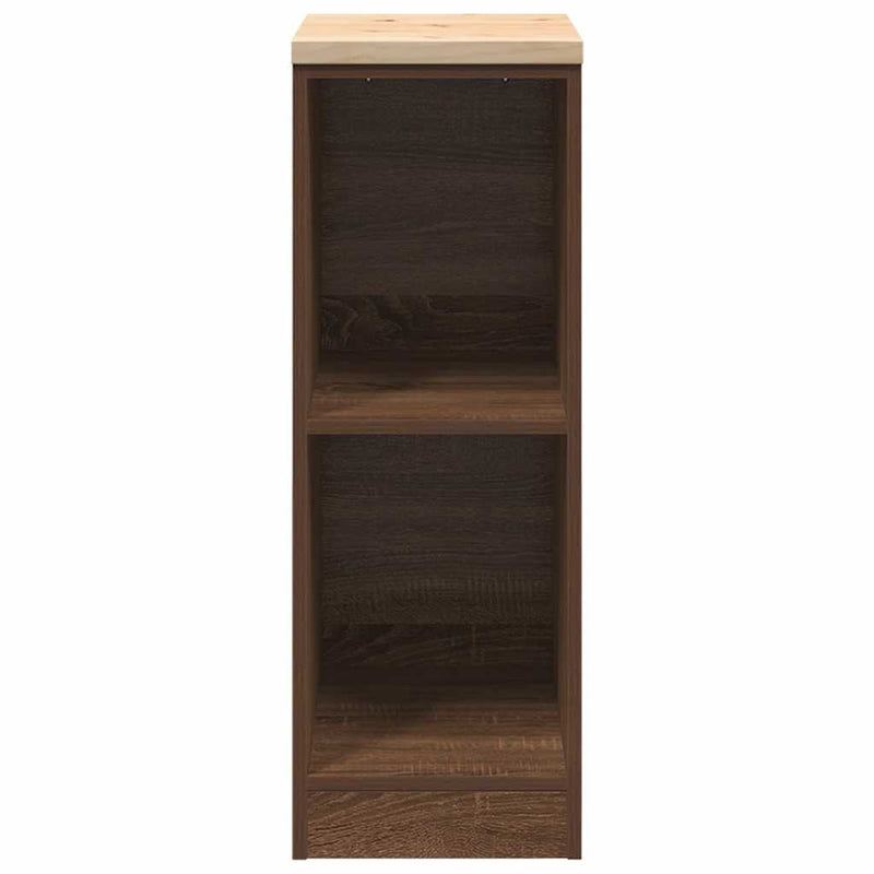 Dulap depozitare garaj stejar maro 30x51x85 cm