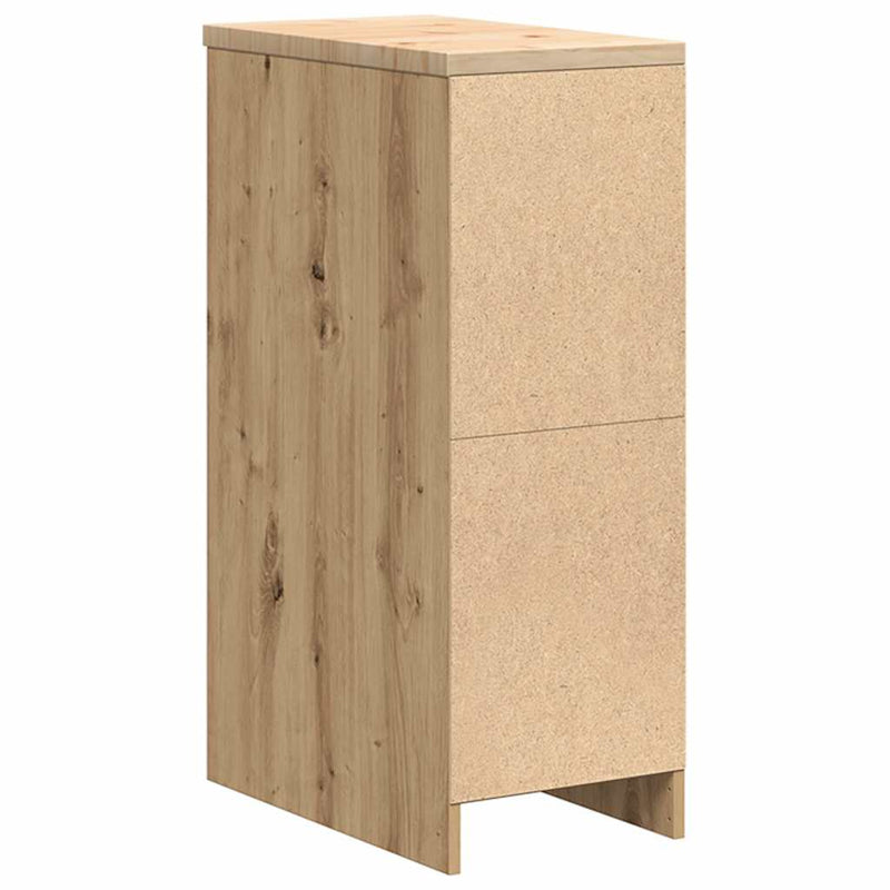Dulap de depozitare pentru garaj Artisan Stejar 30x51x85 cm