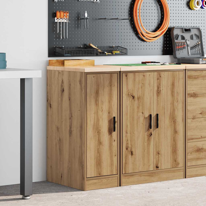 Dulap de depozitare pentru garaj Artisan Stejar 30x51x85 cm