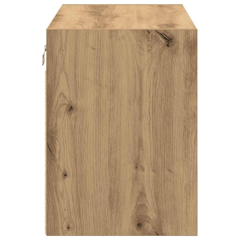 Dulap de perete de garaj Artisan Stejar lemn prelucrat