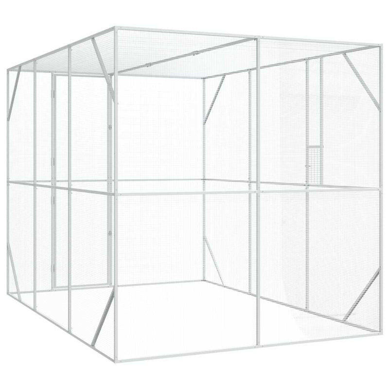 Cușcă pentru păsări Antracit 210 x 304 x 213 cm
