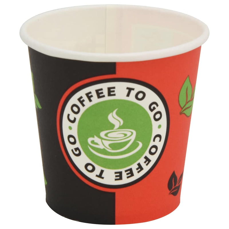 Cești de cafea din hârtie cu capace 1000 buc 4oz 120ml