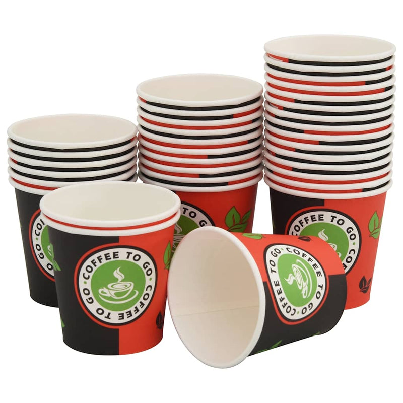 Cești de cafea din hârtie cu capace 1000 buc 4oz 120ml