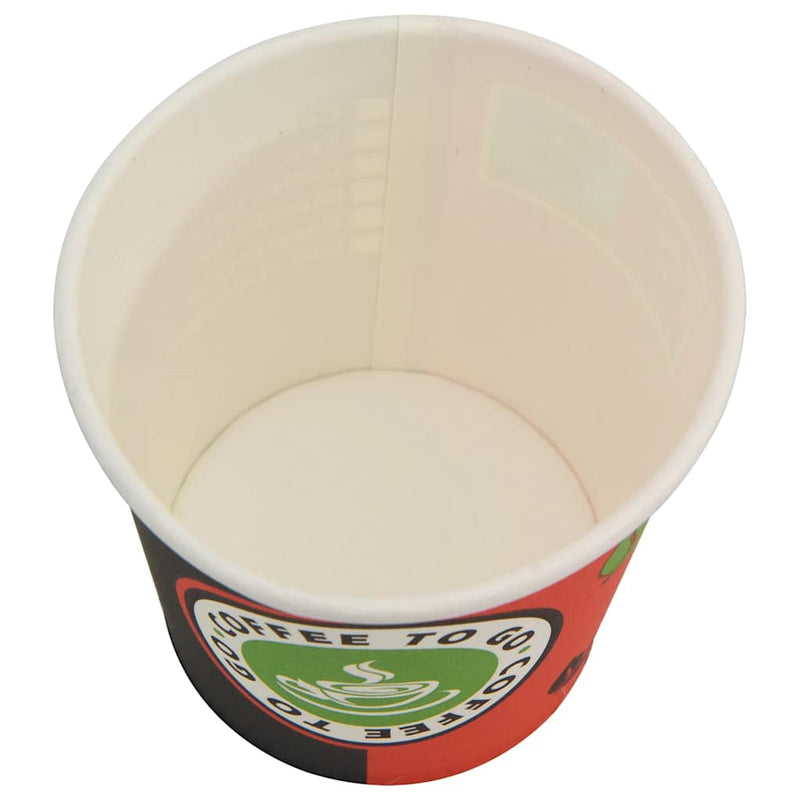 Cești de cafea din hârtie cu capace 1000 buc 4oz 120ml