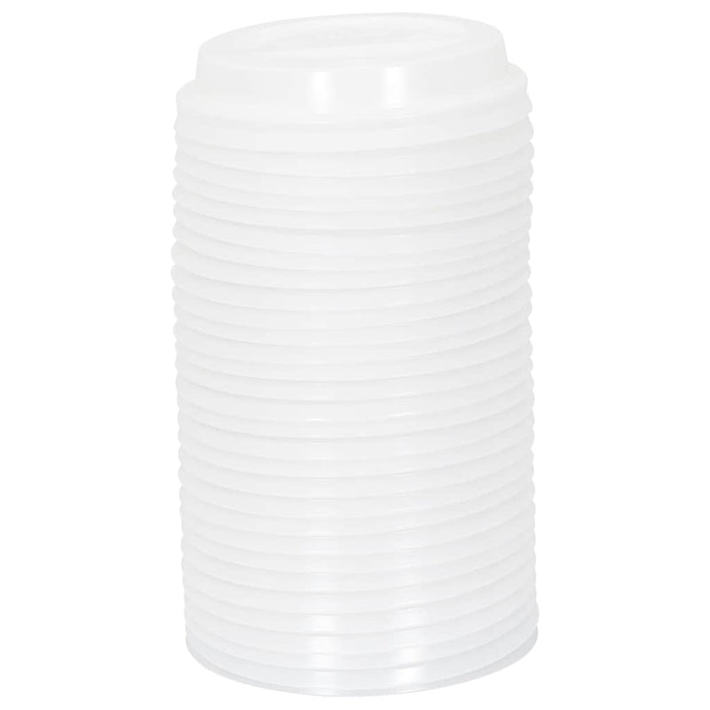 Cești de cafea din hârtie cu capace 1000 buc 16 oz 400 ml
