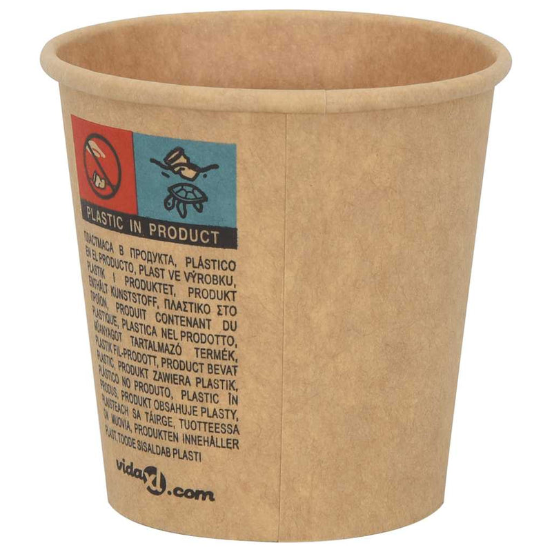Cești de cafea din hârtie cu capace 1000 buc 4oz 100ml
