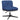Scaun de birou pivotant, albastru, material textil