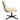 Scaun de birou pivotant, crem, material textil