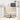 Scaun de birou pivotant, crem, material textil
